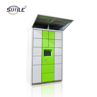 CHNSMILE Excellent Prix Express Locker Aéroport Casier à bagages Acier avec écran Casier de rangement