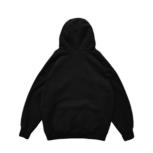 Sweat à capuche pour hommes en coton unisexe Sweat à capuche zippé pour femmes Streetwear Sweat à capuche noir élégant avec double tête de fermeture à glissière - Product Image 2
