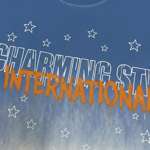 Camiseta Oversize Personalizada para Hombre, Estilo Urbano, de Algodón Pesado con Gráficos y Lavado Ácido, Corte Boxy - Product Image 5