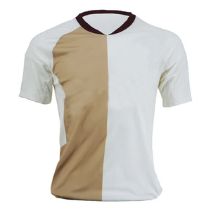 Camiseta de Fútbol Ligera para Hombre, Manga Corta, Transpirable, 100% Poliéster, Logotipo Personalizado, Alta Calidad, Precio al por Mayor - Product Image 1