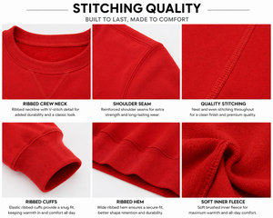 Men's Fashion Autumn Winter <b>Warm</b> Casual Streetwear Sweatshirts Long Sleeve Round Neck Pullover <b>Jumper</b> Top Male - Product Image 6