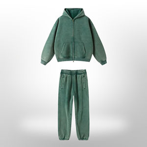 Chándal Deportivo para Mujer, Diseño Exclusivo, Lavado Ácido, Ligero, 100% Algodón, Transpirable, Mangas Largas, a la Moda, Venta al Por Mayor - Product Image 3