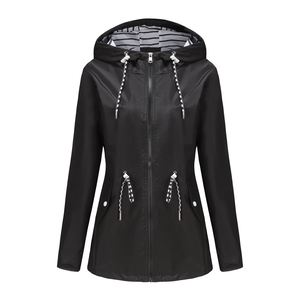Chaqueta Cortavientos Deportiva Premium para Mujer, Transpirable, Ropa Deportiva, Chaqueta Resistente al Viento Personalizada de Fábrica para Mujer - Product Image 1