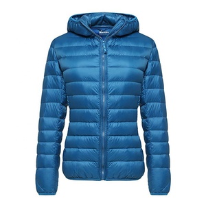 Women's XL <b>Winter</b> Jacket Nylon Warm Bomber Style with Padded and <b>Decorative</b> Woven Fabric Outdoor Down Jackets for Plus Size - Product Image 5