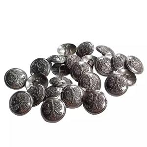 Boutons décoratifs écologiques haut de gamme en métal blanc, motif polonais, diamètre 22 mm, tige, 1928 - Product Image 3