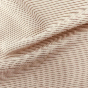 280gsm тяжелый вес 95 полиэстер 5 Спандекс Трикотажная ребристая ткань для активного отдыха Одежда свитер материал - Product Image 2