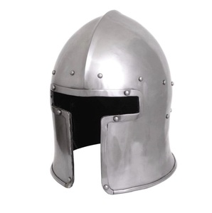 Casco Medieval de la Ciudadela, Réplica Histórica Auténtica de Guerrero, Elaborado para Festivales, Recreaciones Históricas y Exhibiciones de Coleccionistas - Product Image 6