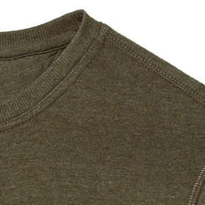 Sweat-shirt à col rond à manches longues pour homme, 100 % coton, style streetwear, design uni imprimé, pour l'hiver, vente en gros - Product Image 4