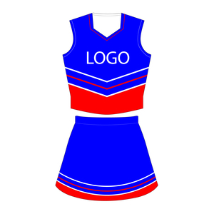 Fabricant au Pakistan, ensemble uniforme de cheerleading pour femmes, short et jupe, vente en ligne très populaire - Product Image 3
