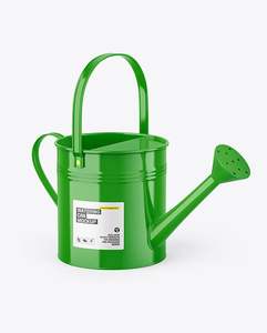 Arrosoir de jardin élégant en métal avec finition mate, joints soudés robustes pour une performance durable en extérieur - Product Image 4