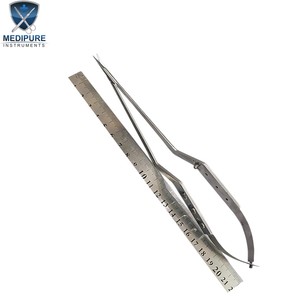 Premium Micro Scissors Stainless Steel Precision Microsurgical <b>Instrument</b> for Ophthalmic <b>Neurosurgery</b> ENT Plastic and Vascular - Product Image 5