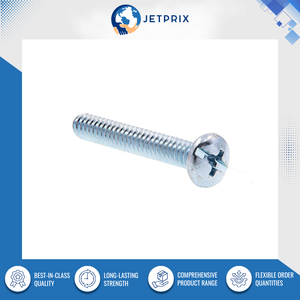 Suministro Directo de Fábrica, Tornillo de Cabeza Combinada de Acero al Carbono y Cobre, Resistente a la Corrosión, Duradero, Hecho en India, de Primera Calidad, Niquelado - Product Image 2