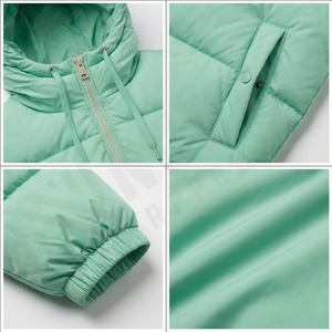 Veste bouffante pour l'hiver hiver Bomber bouffante hommes grande taille nouvelle veste hommes personnalisé Polyester vêtements de plein air duvet de canard plume - Product Image 4