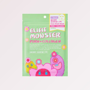 Mascarilla facial de colágeno, producto auténtico de la tienda DANCING WHALE, mascarilla de colágeno Ellifit Wonderland Monster PDRN, paquete de 7 mascarillas. - Product Image 6