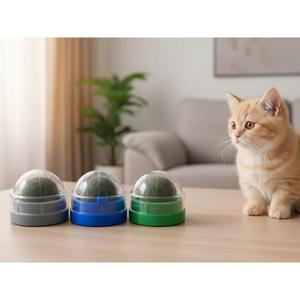 YOMMY Rullo Adesivo Forte alla Menta Pura per la Digestione Felina 4,5 x 4 cm Prodotto per la Cura degli Animali Domestici Disponibile in 3 Colori - Product Image 1