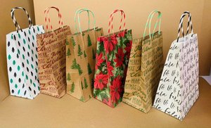 Sacs en papier kraft personnalisés en gros avec logo, emballage alimentaire et cadeaux jetables, marque vietnamienne à prix avantageux - Product Image 4