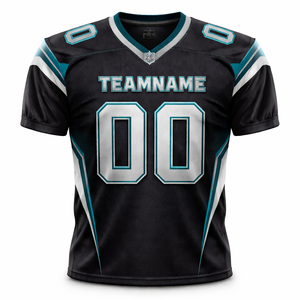 Ensemble de maillots de football personnalisés avec nom et numéro du joueur, en tissu 100% polyester respirant à séchage rapide, imprimé par transfert thermique, OEM - Product Image 1