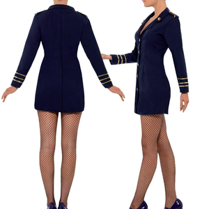 Uniformes de Piloto de Aerolínea para Mujer de la Mejor Calidad, Precio Bajo de Fabricante, Conjunto de Vuelo con Logotipo Personalizado y Color Sólido - Product Image 6