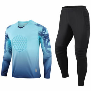 Uniformes de portero de fútbol al por mayor de alta calidad, camisetas de fútbol para hombre, sublimación personalizada, camiseta de fútbol premium transpirable de secado rápido - Product Image 3