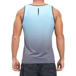 Camisetas de Tirantes Personalizadas para Hombre, Sublimadas, de Secado Rápido, para Entrenamiento, Natación, Playa, Transpirables, sin Mangas, para Fisicoculturismo, Gimnasio, Fitness - Product Image 3