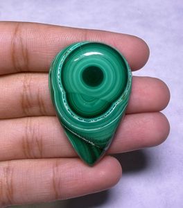 Pierre précieuse malachite, lot de cabochons en malachite en gros, malachite 100% naturelle de qualité supérieure - Product Image 3