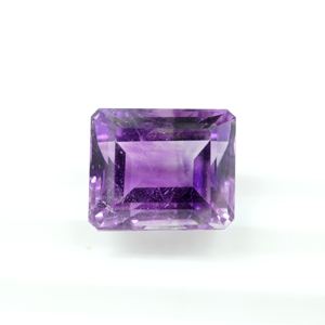 พลอยอเมทิสต์ธรรมชาติทรงแปดเหลี่ยม 16.70 กะรัต แบบเม็ดเดี่ยว - Product Image 4