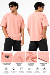 Camiseta Oversize con Lavado Ácido, 100% Algodón Ecológico, 230 g/m², Estilo Urbano, Venta al por Mayor, Proveedor a Granel, Fabricante de Tiruppur - Product Image 6