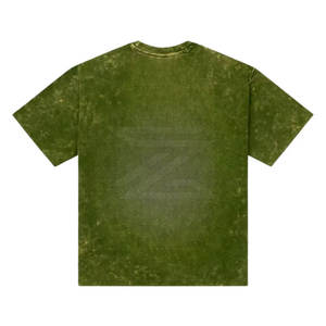 Camiseta Personalizada con Lavado Ácido, 100% Algodón, Estilo Vintage, Lavado Ácido Mineral, Cuello Redondo, Corte Holgado - Product Image 6