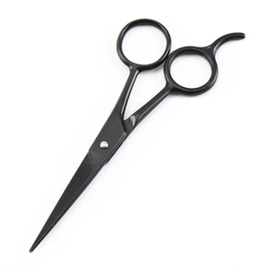 Top Design Professional Barber Scissors For Hairdressers Stainless Steel Blades Plastic <b>Handle</b> Sharp Blade Barber Scissors - Product Image 2