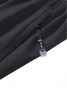 Pantalones Cortos Deportivos Casuales para Hombre, Ecológicos, Transpirables, de Secado Rápido, Impermeables, de Cintura Media, con Cierre de Cordón, para Correr - Product Image 4