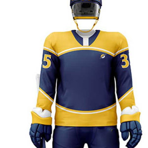 Uniforme de hockey sur glace personnalisé de haute qualité 2026, imprimé, respirant, séchage rapide, couleur et logo personnalisés, unisexe, adulte - Product Image 4