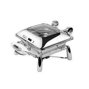 Cacerola de Acero para Servir, Recipiente para Calentar Comida, Decoración para Bodas y Fiestas, Tamaño Personalizado con Tapa, Recipiente Metálico para Calentar Comida Hecho en India - Product Image 4