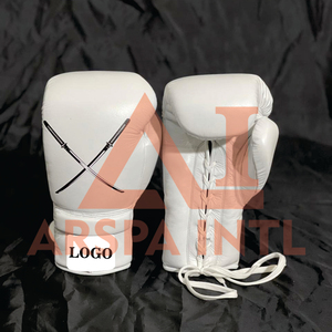 Gants de boxe professionnels pour adultes 2026, haute qualité, les plus vendus, personnalisables, à lacets - Product Image 1