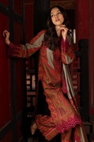 Dernières créations de salwar kameez pour femmes, vêtements d'hiver pour dames, robe en lin de très haute qualité, brodée et imprimée.