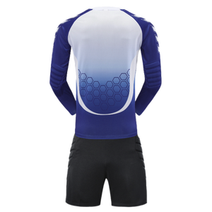 Conjunto de camiseta protectora sin tirantes con cuello en V, transpirable, con estampado de portero de fútbol unisex, camiseta de portero de manga larga - Product Image 6