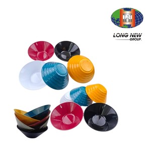 Bol à salade en plastique de qualité alimentaire LONGNEW |   Couleur et taille personnalisées disponibles |   Fabricant OEM/ODM - Product Image 5