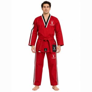 Pantalones Cortos de Taekwondo de Primera Calidad, Diseño Duradero y Ajuste Cómodo para Artes Marciales, Tela Elástica Transpirable y Suave - Product Image 6