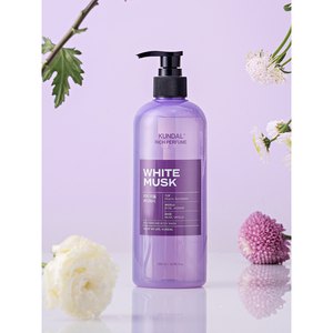 Kundalich 500 ml Gel Douche Parfumé Musc Blanc Premium - Product Image 1