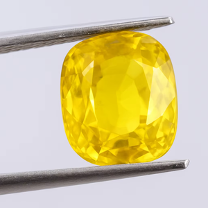 Piedra Preciosa de Zafiro Amarillo de Forma Ovalada de Alta Calidad para Diseño y Fabricación de Joyería Personalizada - Product Image 1