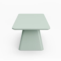 Table basse modulaire pour salon, ensemble de canapés, mobilier écologique moderne pliable et gonflable, fait main, pour intérieur, export
