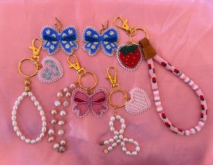 Decorative Floral Beaded Embroidery <b>Keychain</b> Handmade Classic Eco-Friendly <b>Customized</b> Shape Model MD-9977 Exclusive MD - Product Image 3