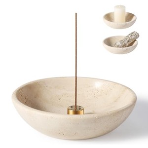 Natural Stone Incense <b>Holder</b> Stick Stand Wholesale - Eco-Friendly Handcrafted - Product Image 1