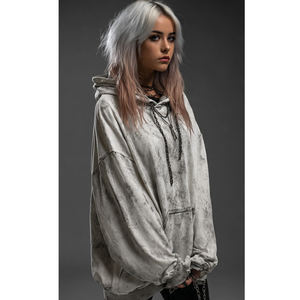 Haut à capuche d'hiver pour femme, molleton épais 550 g/m², coupe oversize, pull à capuche pour femme, hoodie sublimation pour femme - Product Image 3