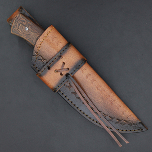 Wholesale OEM Customizable Engraving Steel Fixed Blade Hunting Knife Engraved Knives With Custom color & size - Product Image 5