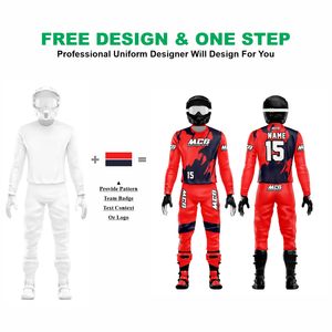 Nouvelle combinaison de couleurs de haute qualité, impression par sublimation, tissu Cordura extensible, taille personnalisée, équipement de course ATV, BMX et motocross - Product Image 2