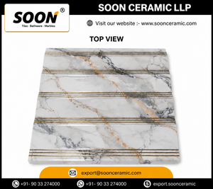 Modern Luxury 600x600mm Glossy Marble Glazed Porcelain Interior Tiles Firebrick ACCENTS Antibacterial Non-Slip <b>Wall</b> Floor - Product Image 1