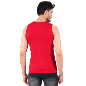 Camisetas sin Mangas para Hombre, 100% Algodón, Nuevo Diseño, Logotipo Personalizado, Corte Ajustado, Transpirable, Estilo Urbano, Lisas, para Gimnasio - Product Image 3