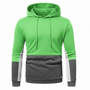 Sudaderas con capucha de forro polar cálidas de invierno al por mayor, sudaderas gruesas lisas con logotipo personalizado, sudaderas con capucha para hombre, conjunto de ropa deportiva al por mayor - Product Image 1