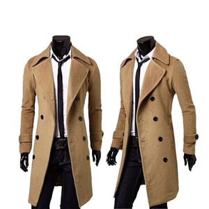 Abrigo Largo de Lana Unisex de Alta Gama, Corte Entallado, Forro de Viscosa, Sensación de Cachemira, Impermeable, Transpirable y Ecológico - Product Image 2