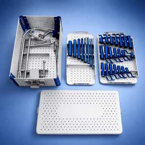Salaar Industry MIS Tubular Retractor Set Minimally Invasive Spine Orthopedic <b>Instruments</b> Sterilization Box <b>Neurosurgery</b> Set - Product Image 3